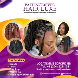 Patience4ever Hair Luxe's logo